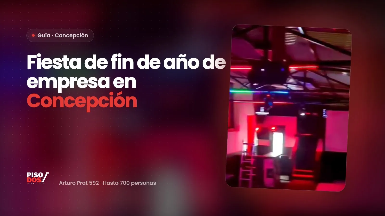 Fiesta de fin de año de empresa en Concepción: cómo organizarla